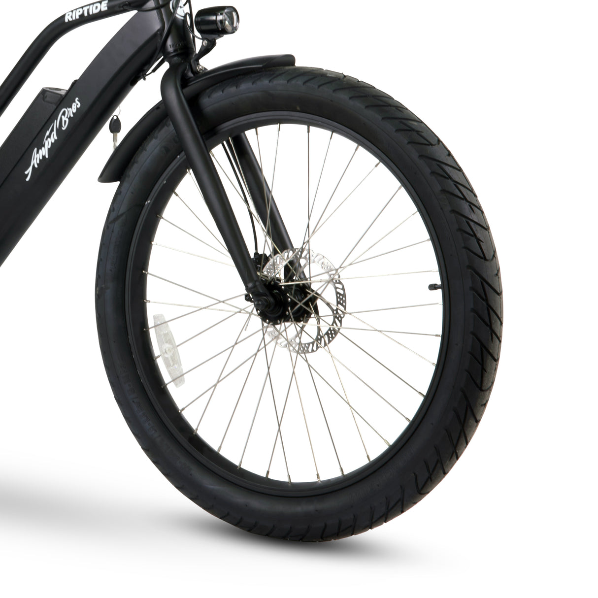 26x3.0" Front Bike Wheel Assembly