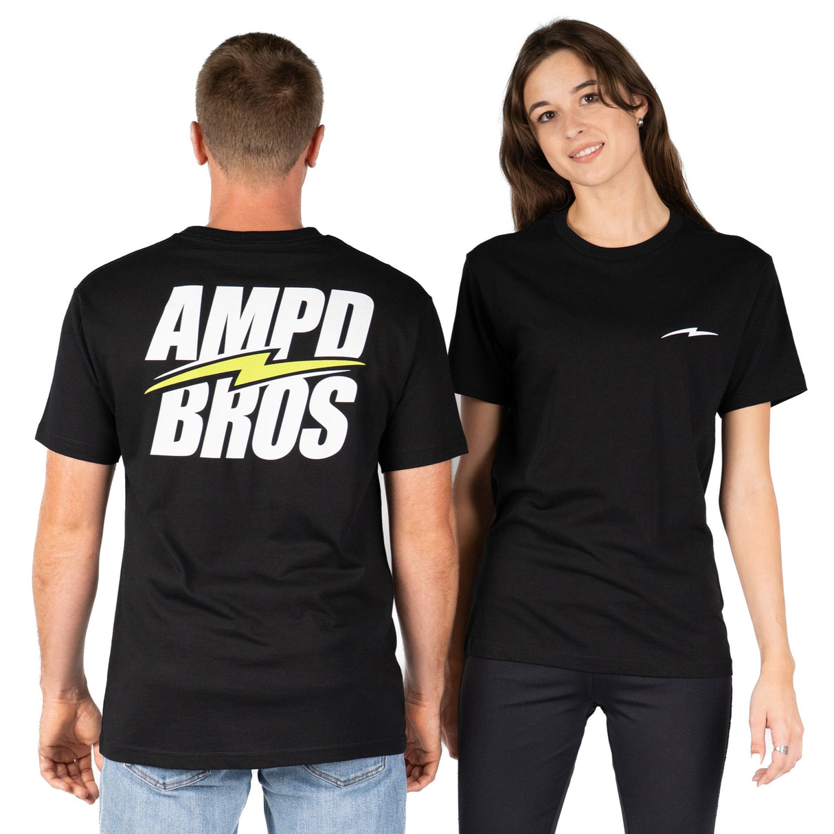 Ampd Bros Signature Block Tee
