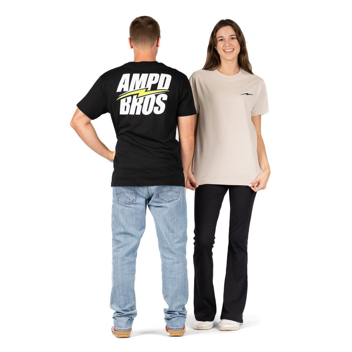 Ampd Bros Signature Block Tee