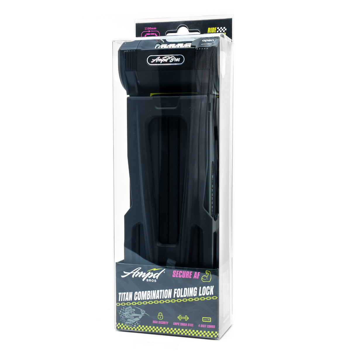 Titan Ultra Combination Folding Lock 110cm