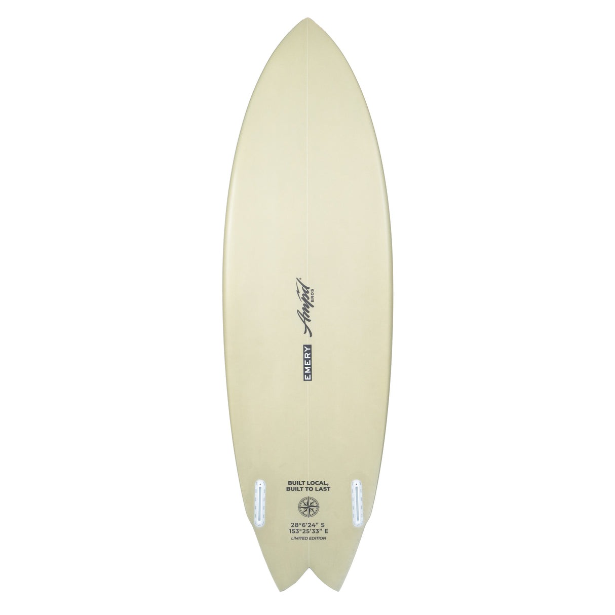 Limited Edition Retro Bay Bolt Twin Fin Surfboard