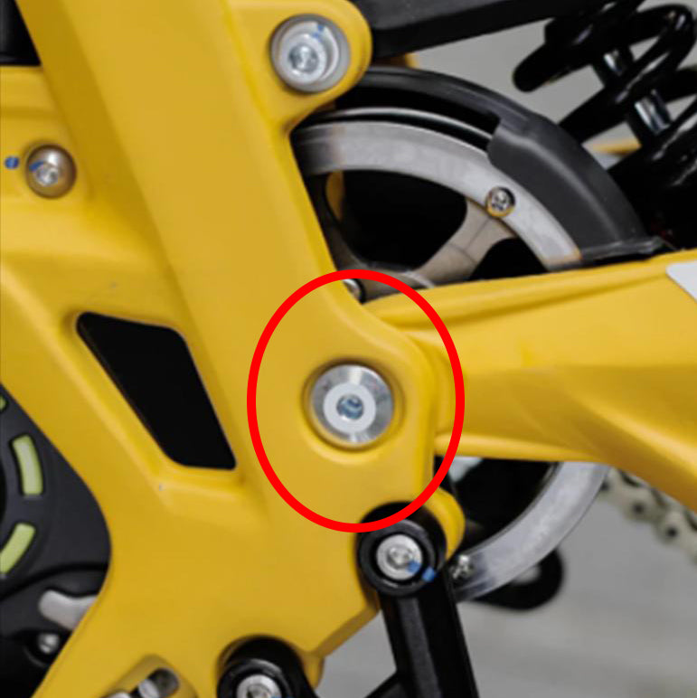 Light Bee Swing Arm Pivot Axle Shaft