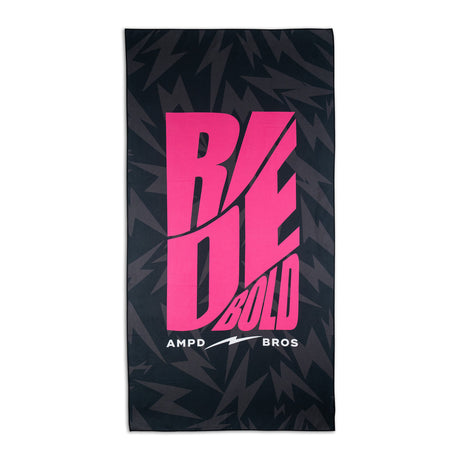 Ride Bold Waffle Beach Towel