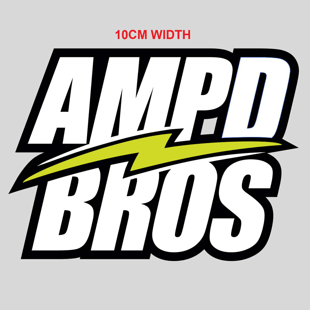 Ampd Bros 6pc Epic Sticker Pack