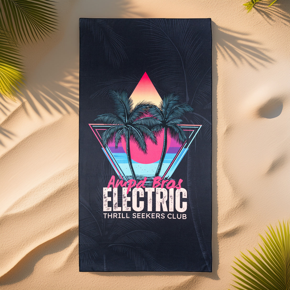 Thrill Seekers Waffle Beach Towel