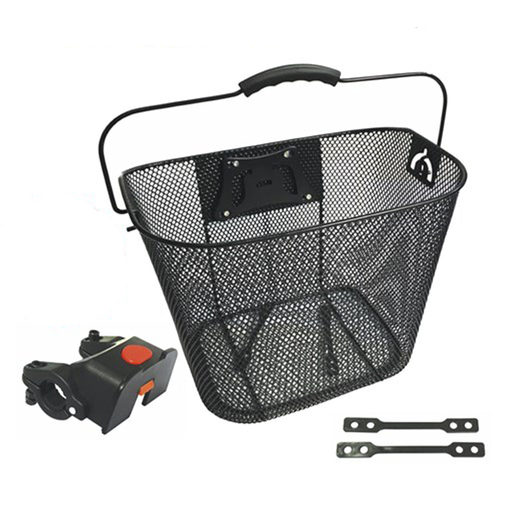 Front Wire Mesh Basket with Quick Release