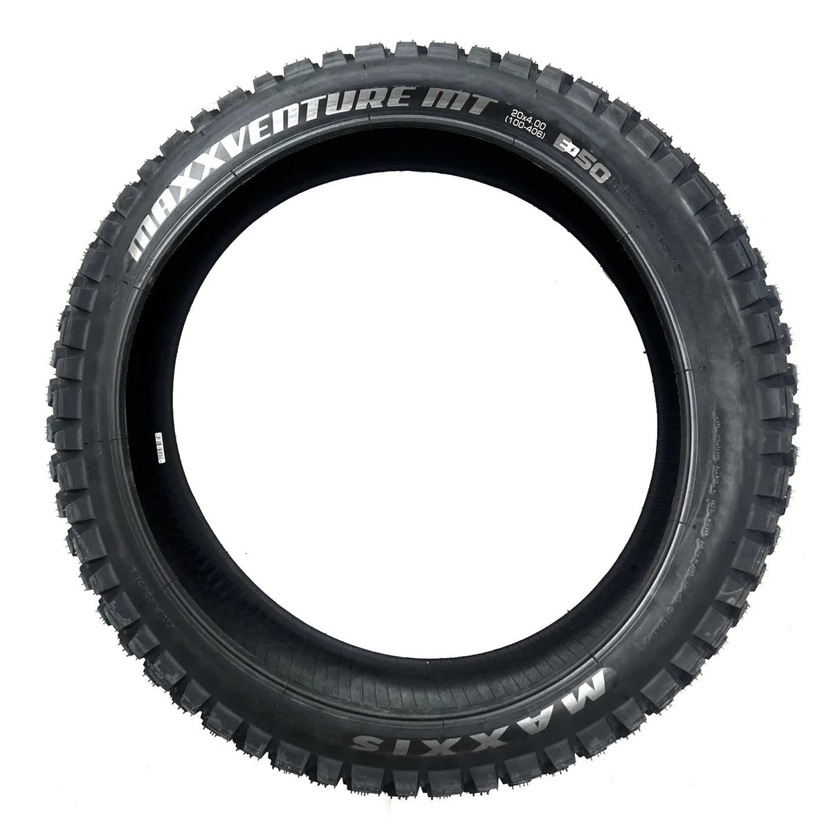 20x4.0" Maxxis MaxxVenture MT Fat Tyre