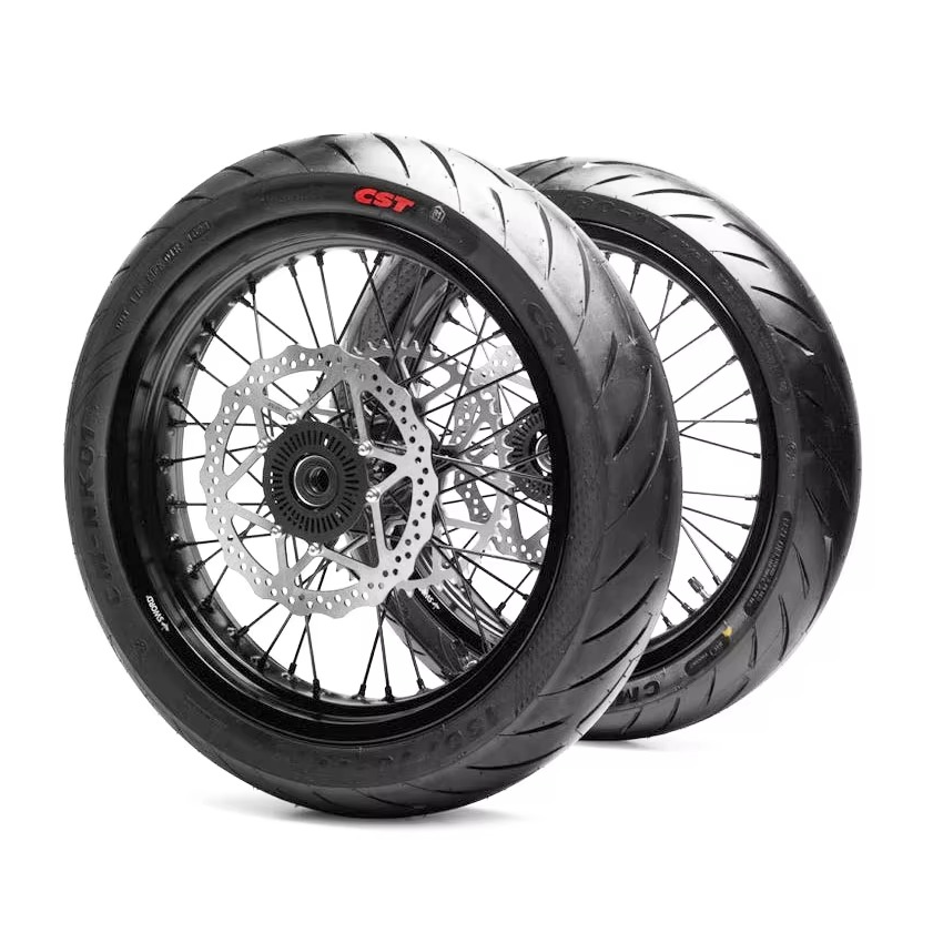 Ultra Bee 17" Super Motard Street Wheel Kit