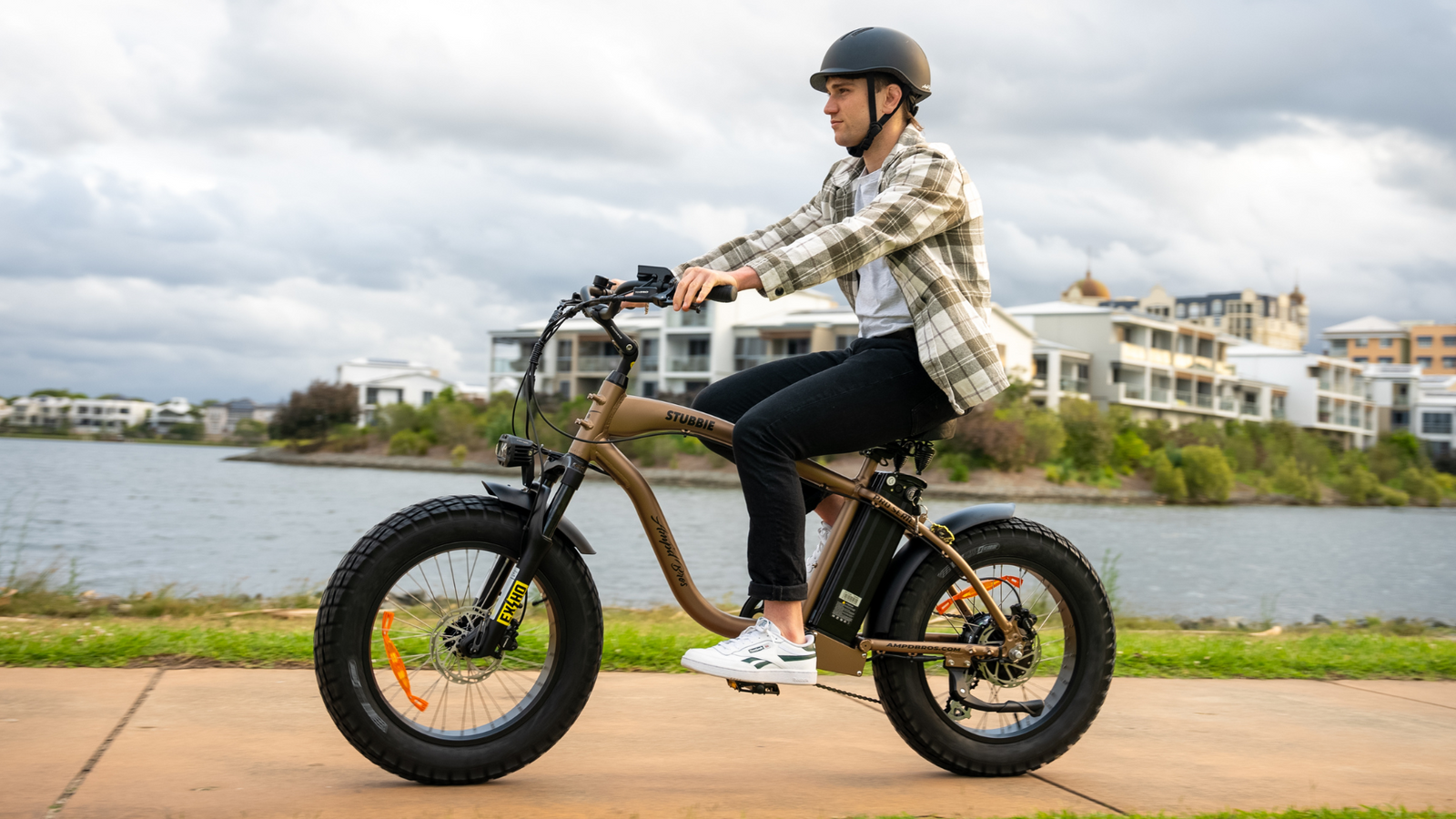 The Best Compact Fat Tyre Electric Beach Cruiser for 2025 – Ampd Bros Electric Bikes