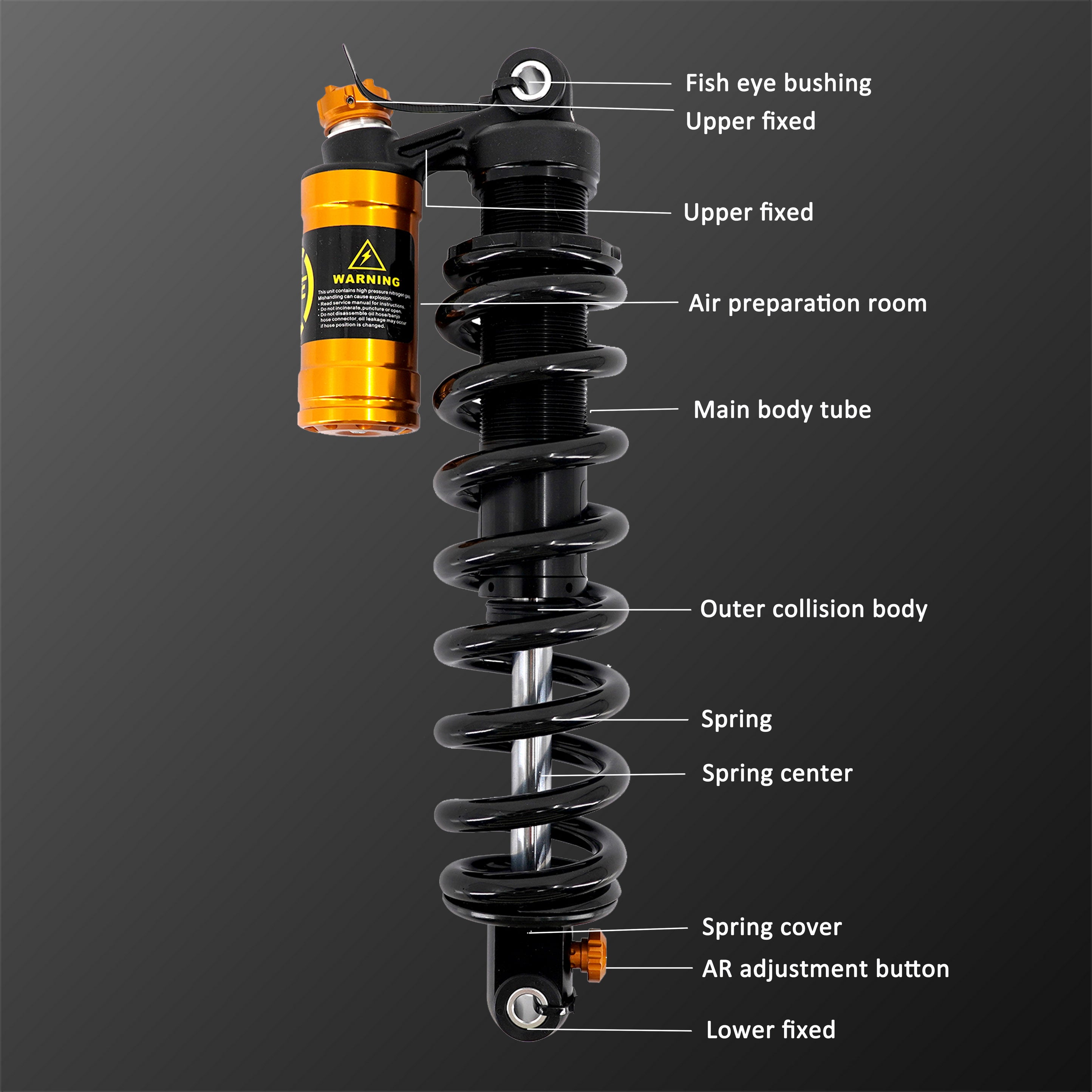 surron Lightbee用 リアサスペンション KKE製 【公式通販】 surron Lightbee用 リアサスペンション KKE製 【公式通販】