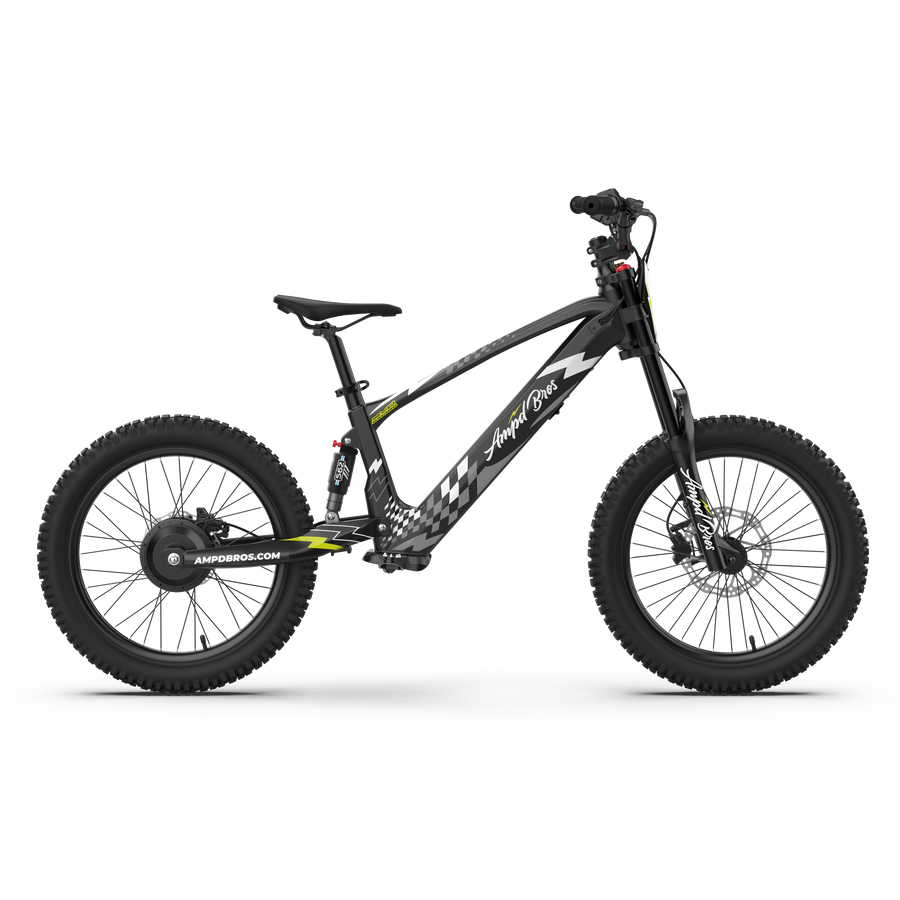 EVO Racing 20” Dual Suspension Youth Electric Dirt Bike | Ampd Bros ...