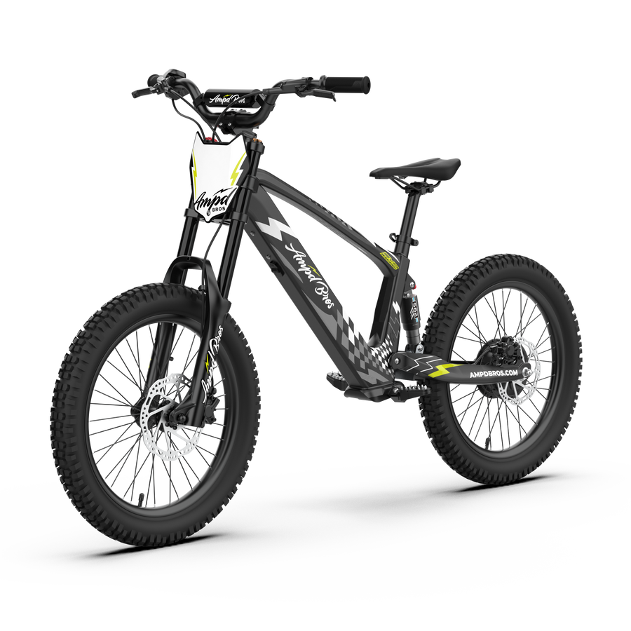 EVO Racing 20” Dual Suspension Youth Electric Dirt Bike | Ampd Bros ...