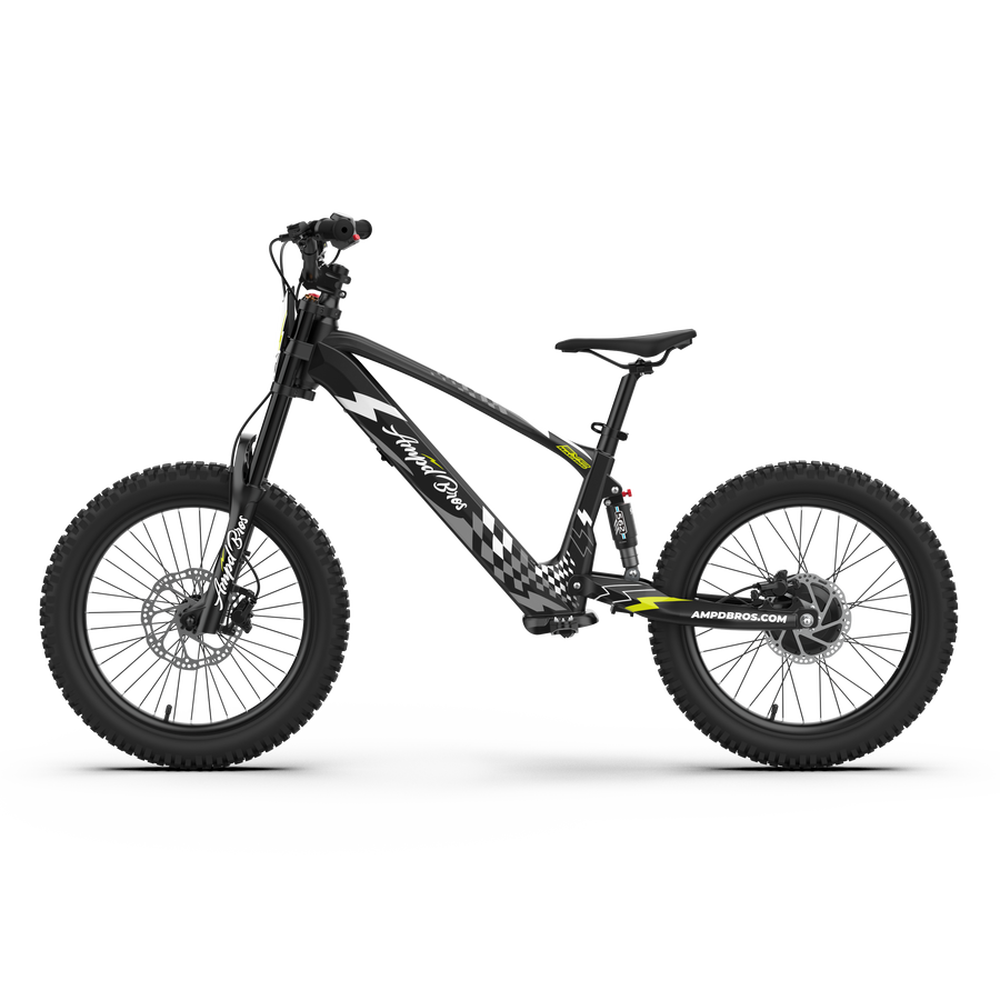 EVO Racing 20” Dual Suspension Youth Electric Dirt Bike | Ampd Bros ...