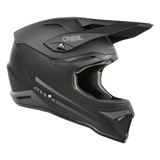 ONEAL 1.0 SRS Solid Black MX Helmet