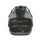 ONEAL 1.0 SRS Solid Black MX Helmet