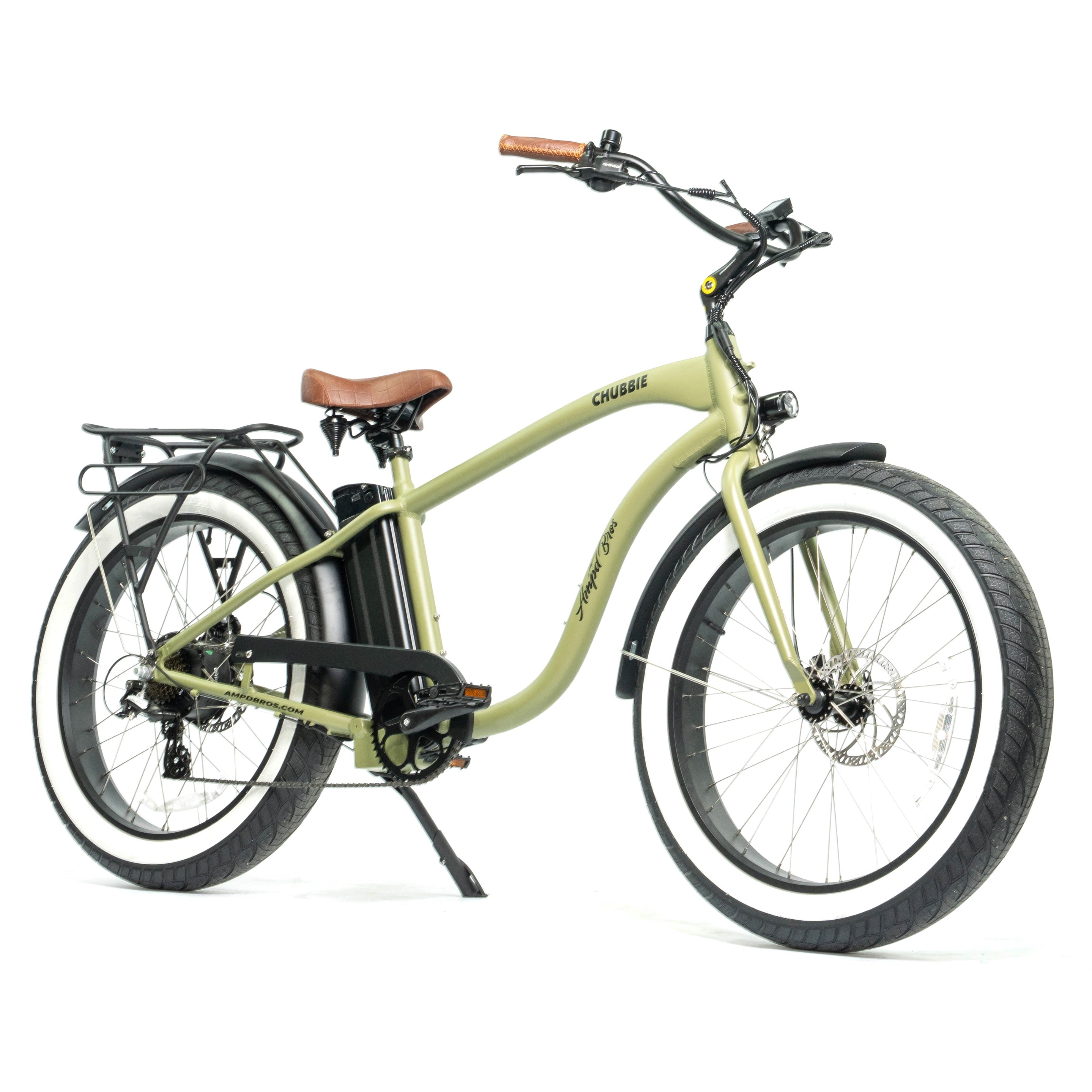 Chubbie Electric Fat Tyre Beach Cruiser Bike Ampd Brothers Electric