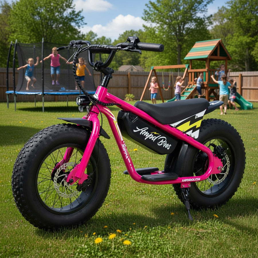 Lil Rippa Lil Rippa 16” Family Fat Tyre Electric Bike for Kids & Adults – Ampd ...