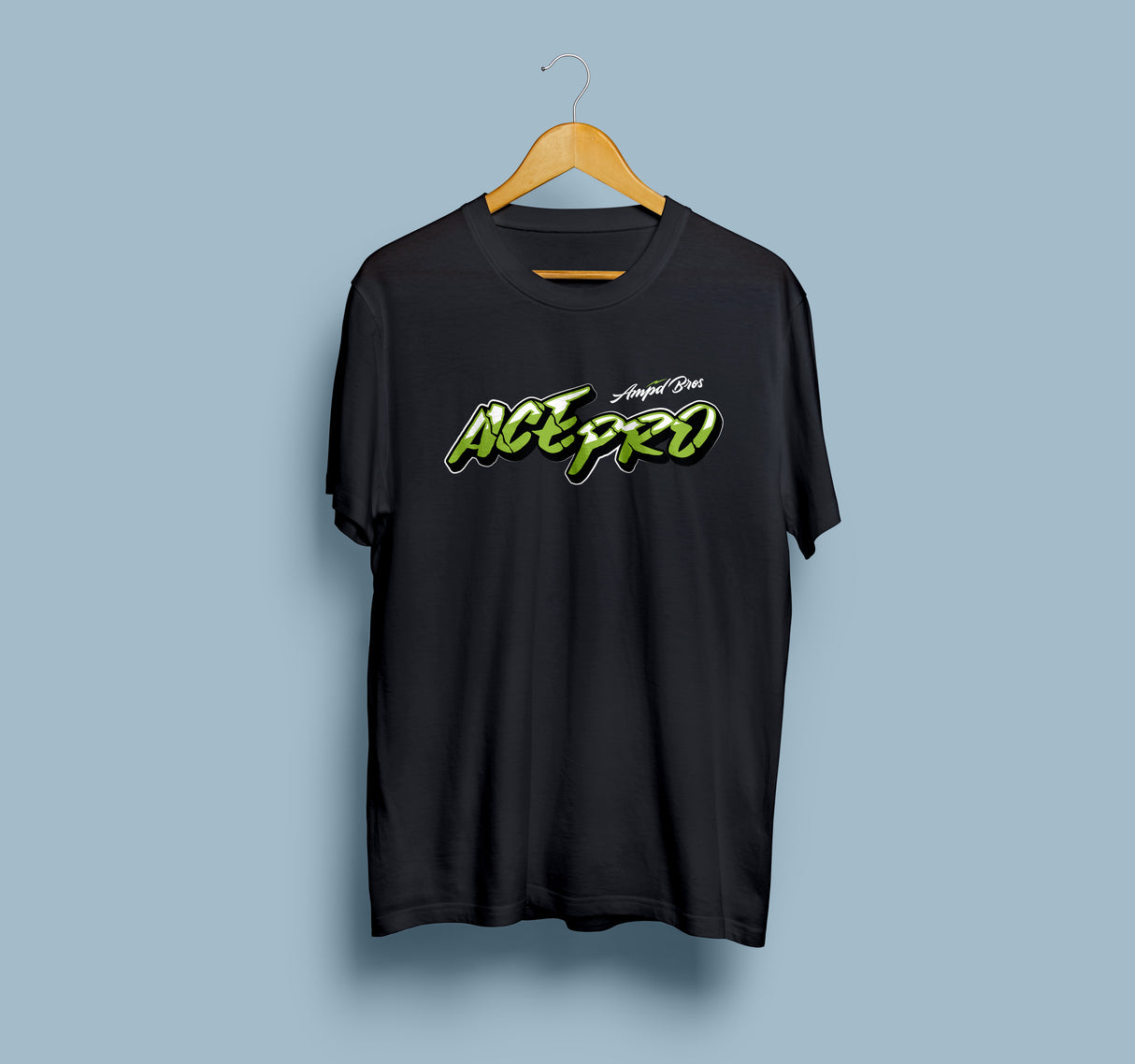 Ace Pro Signature Tee Black