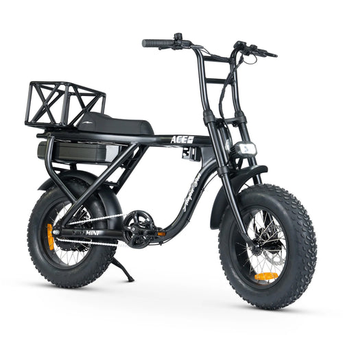 ACE-X Mini 16" Fat Tyre Retro Cruiser Electric Bike Ampd Bros Electric Bikes ACE-X Mini 16" Fat Tyre Retro Cruiser Electric Bike Ampd Bros Electric Bikes