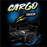 Deluxe Cargo Bike Trailer