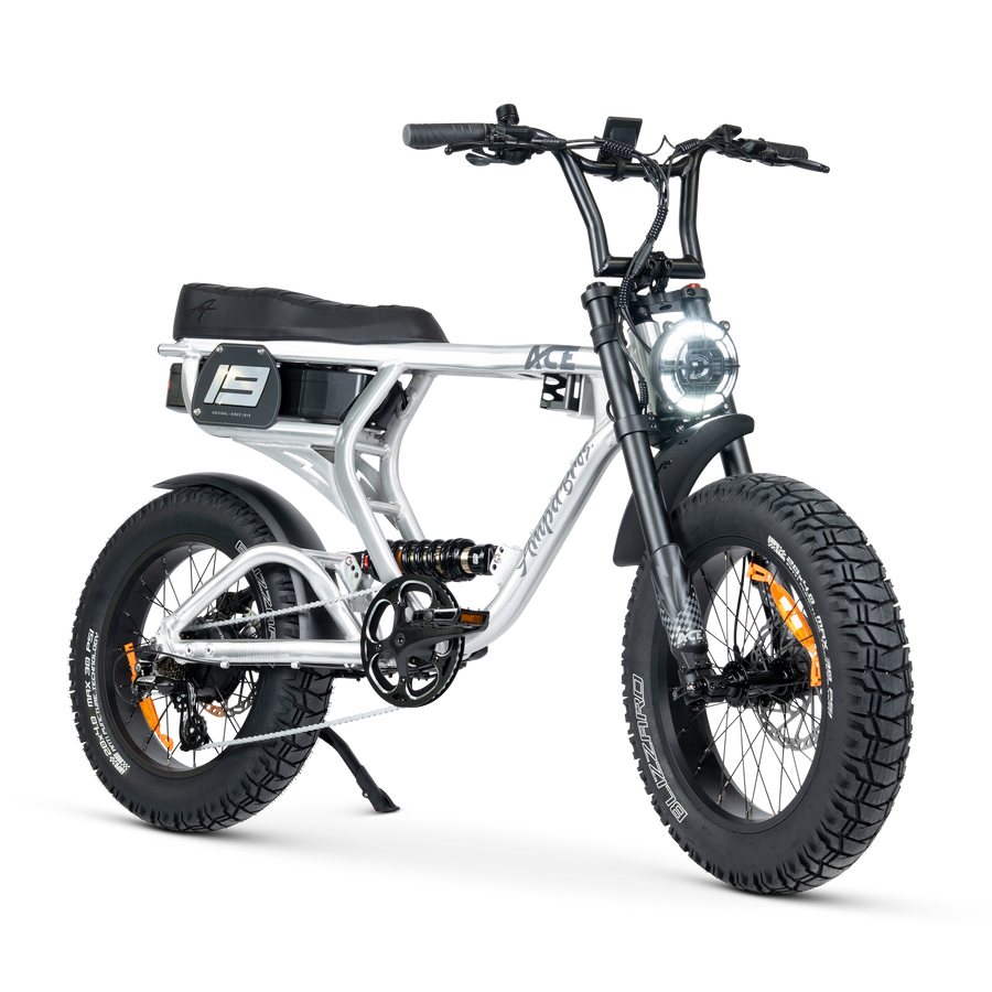 ACE PRO Dual Suspension App Tracking Fat Tyre Boy Electric Bike – Ampd ...