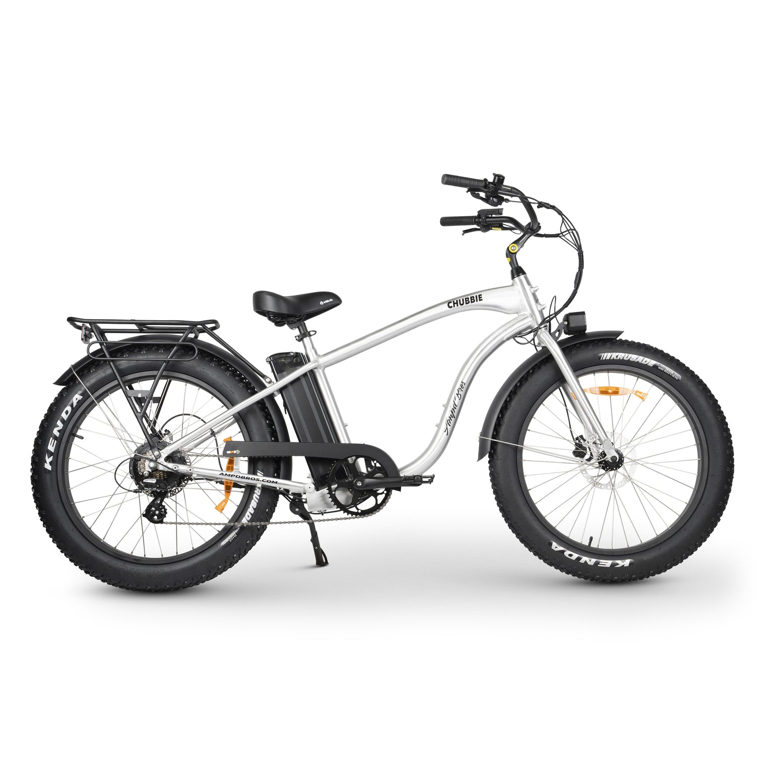 Chubbie Electric Fat Tyre Beach Cruiser Bike – Ampd Bros Electric Bikes