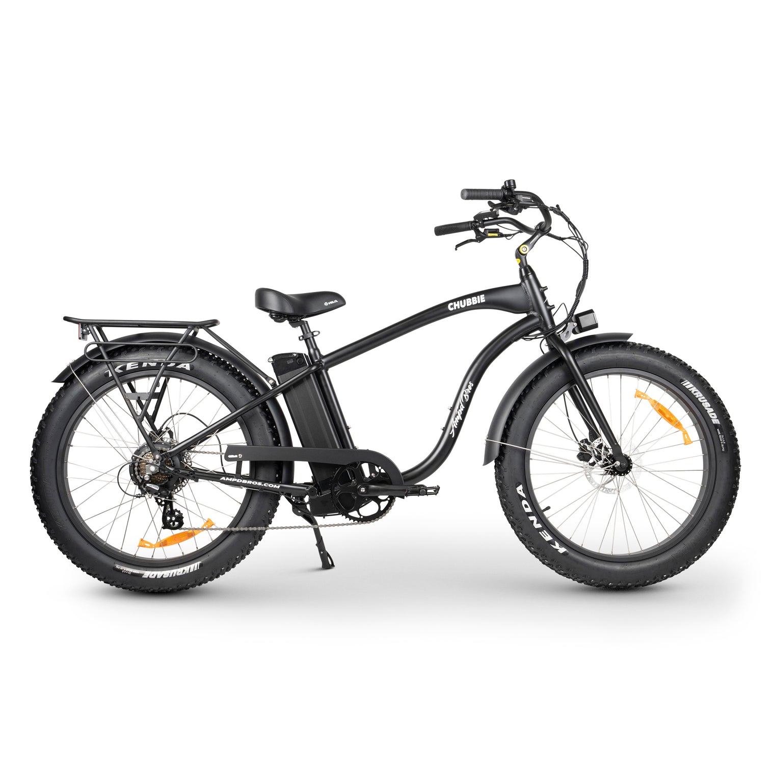 Chubbie Electric Fat Tyre Beach Cruiser Bike – Ampd Bros Electric Bikes