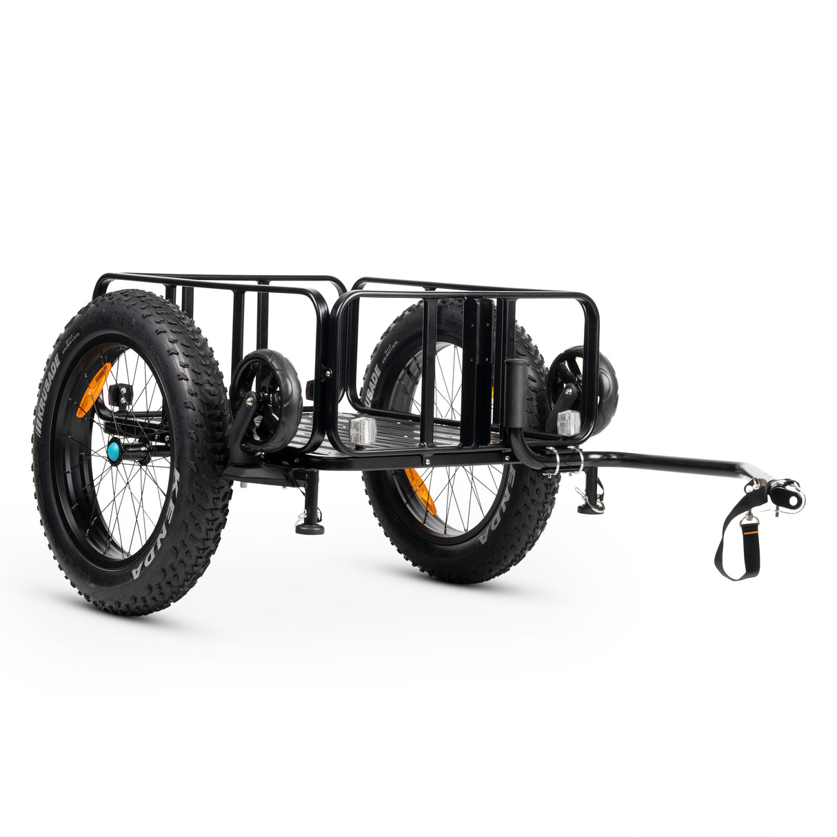 Deluxe Cargo Fat Tyre Bike Trailer – Ampd Brothers Electric