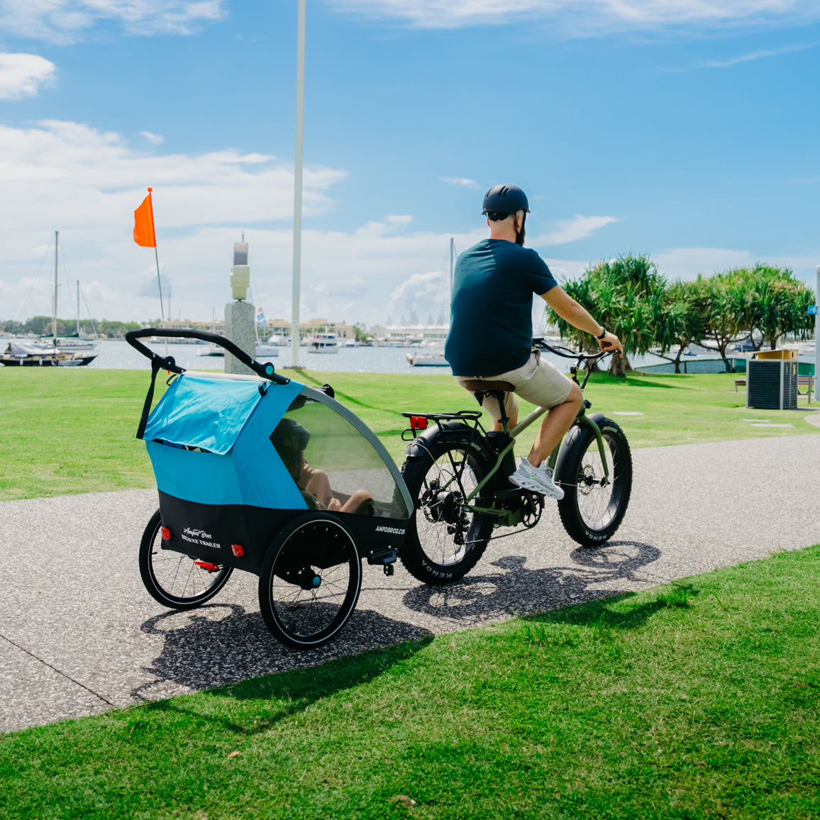 Kids Deluxe Bike Trailer