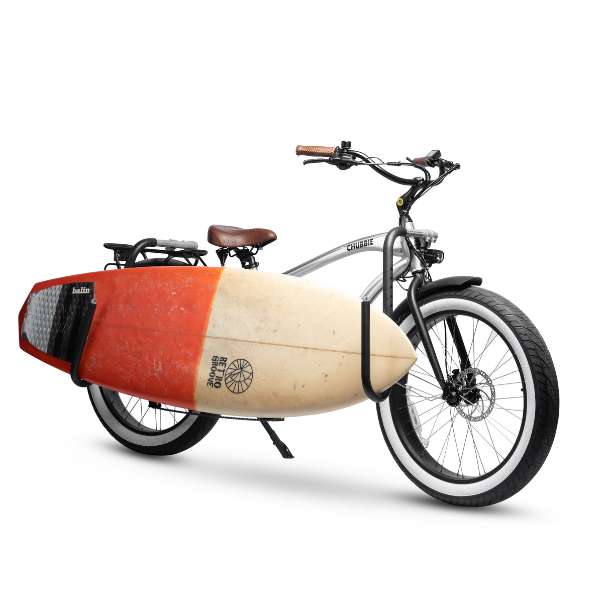 Longboard Surfboard Bicycle Rack Carrier | Ride & Carry with Ease ...