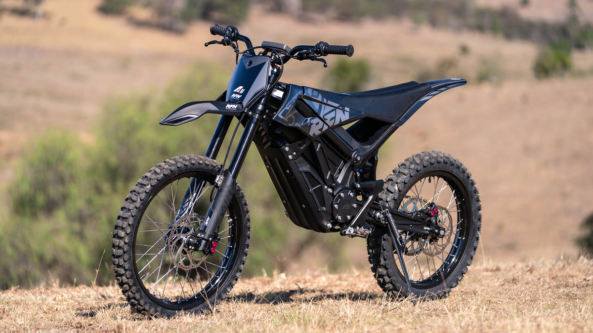 RFN ARES RALLY Endurance 12KW ADR Road Electric Dirt Bike – Ampd Bros ...