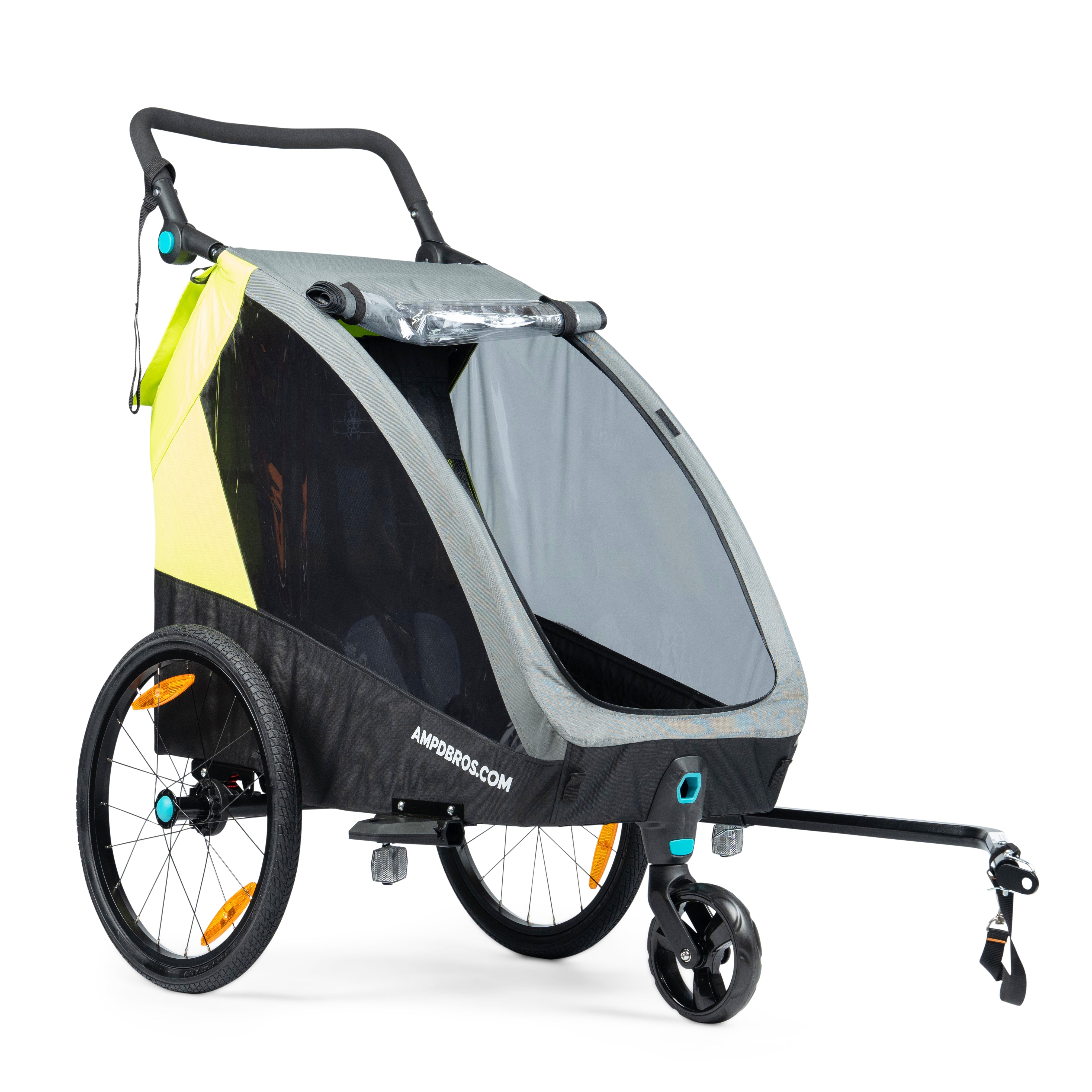 Baby 2024 bike pram