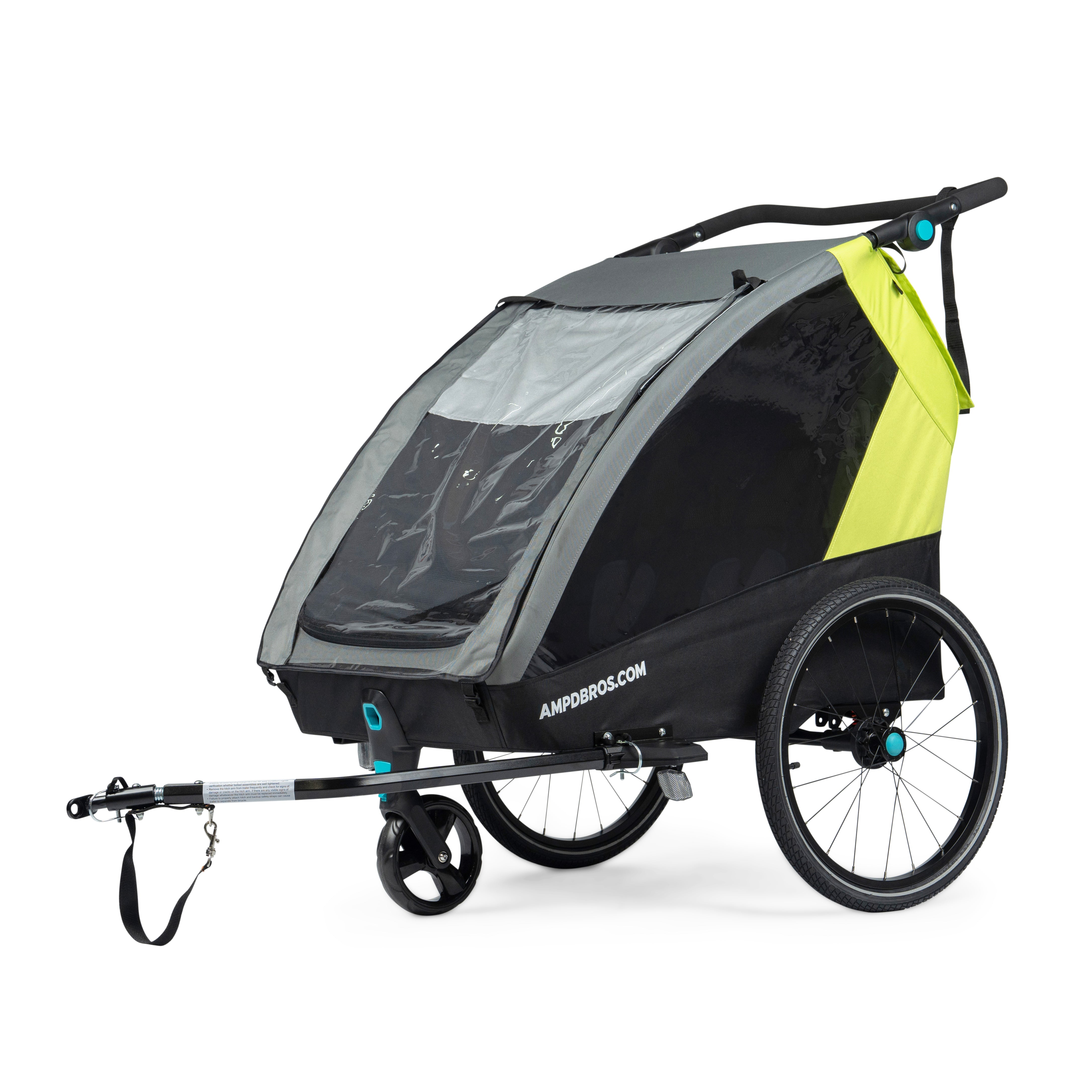 Single wheel discount kid bike trailer