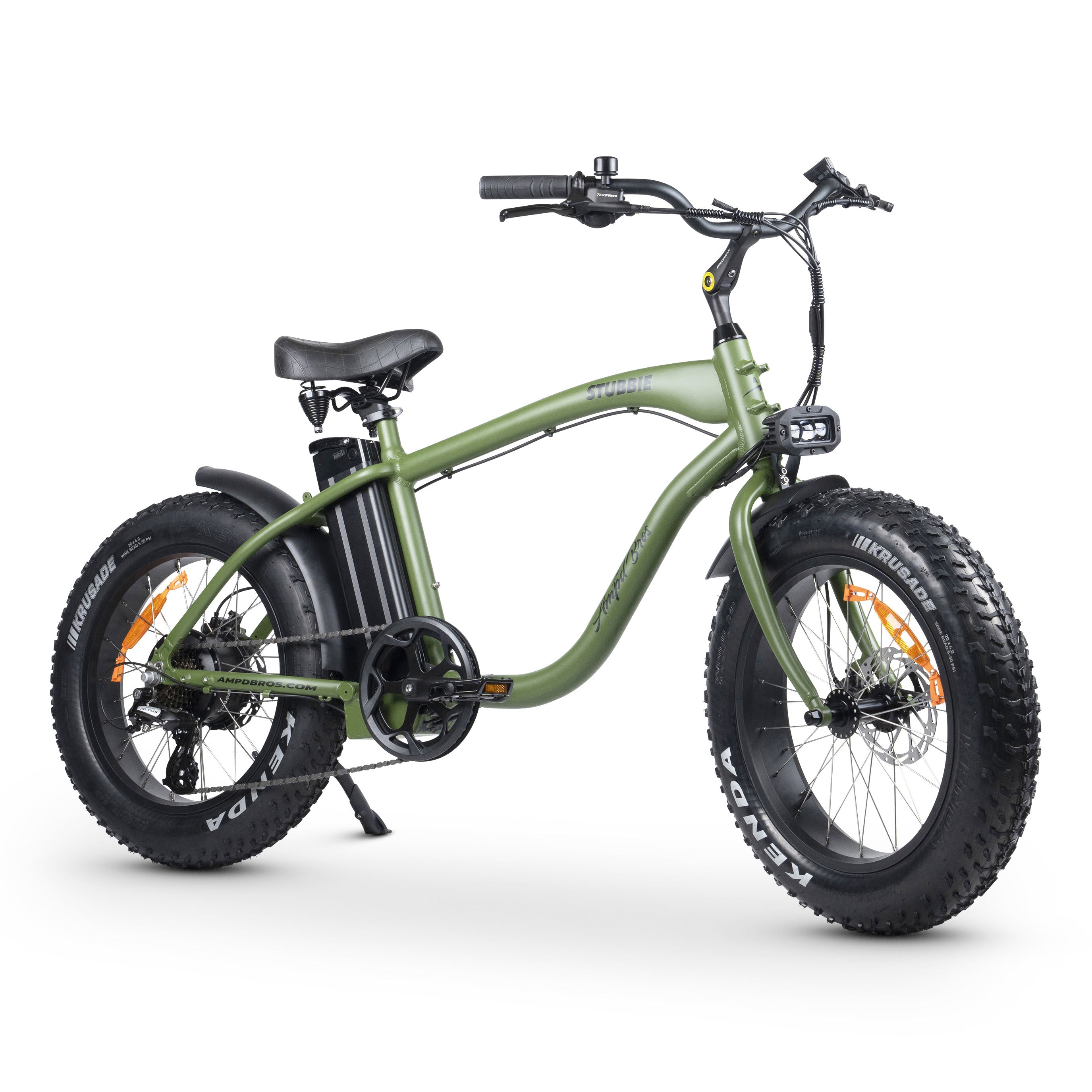 Stubbie S2 Original Fat Tyre Cruiser Electric Bike Ampd Bros Electric Bikes