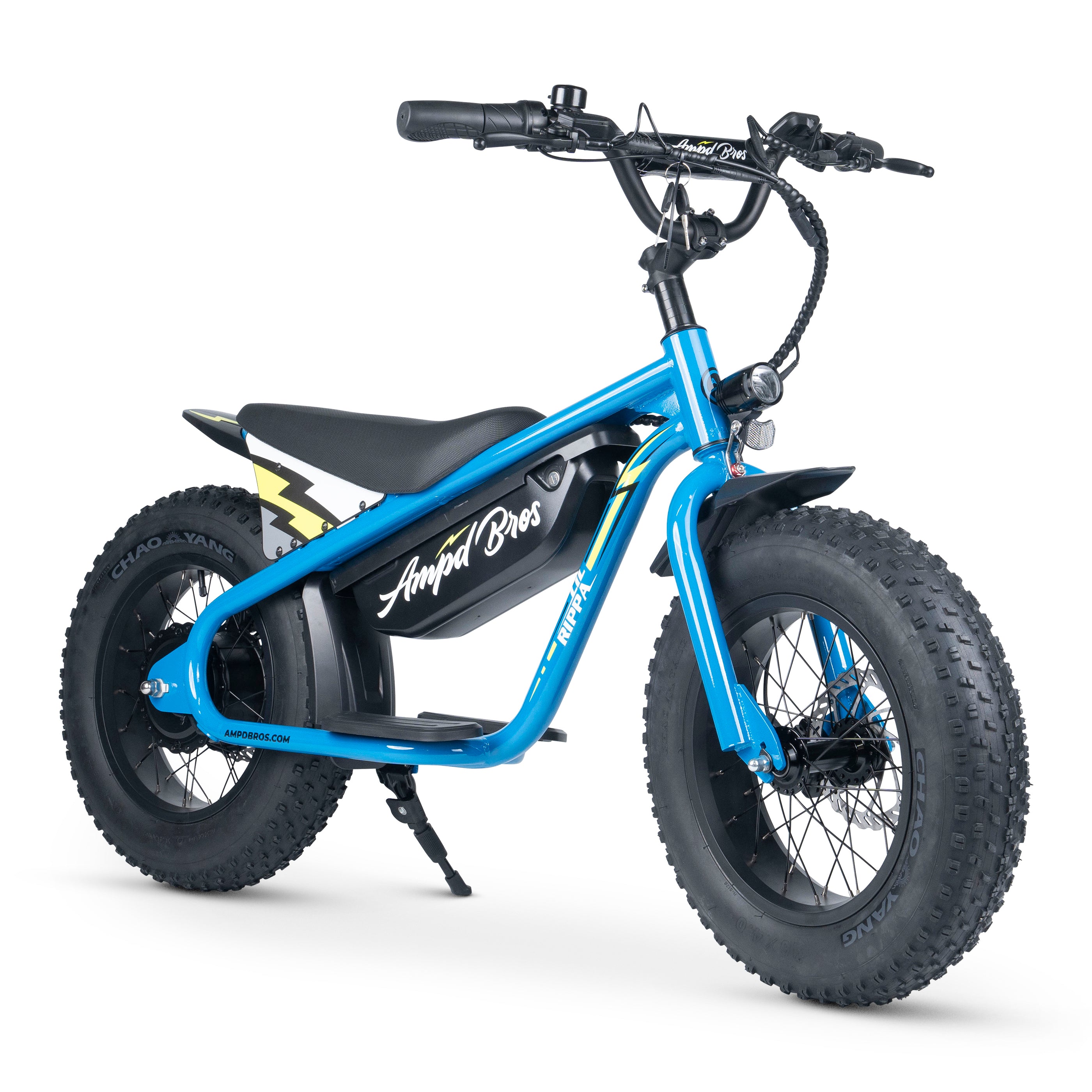 Lil Rippa 16 Kids Fat Tyre Electric Balance Bike Ampd Bros Electric Bikes