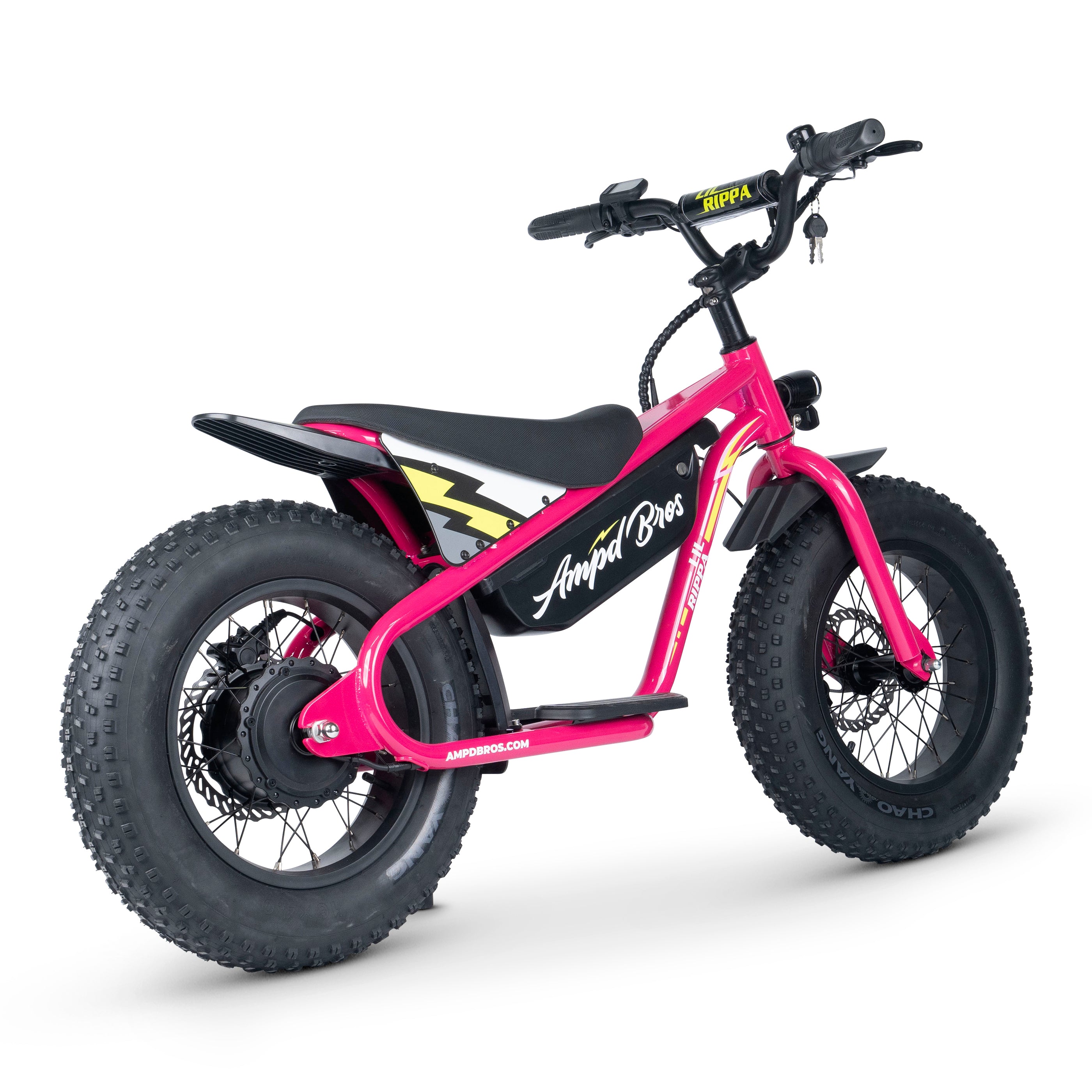 Lil Rippa 16 Kids Fat Tyre Electric Balance Bike Ampd Bros Electric Bikes