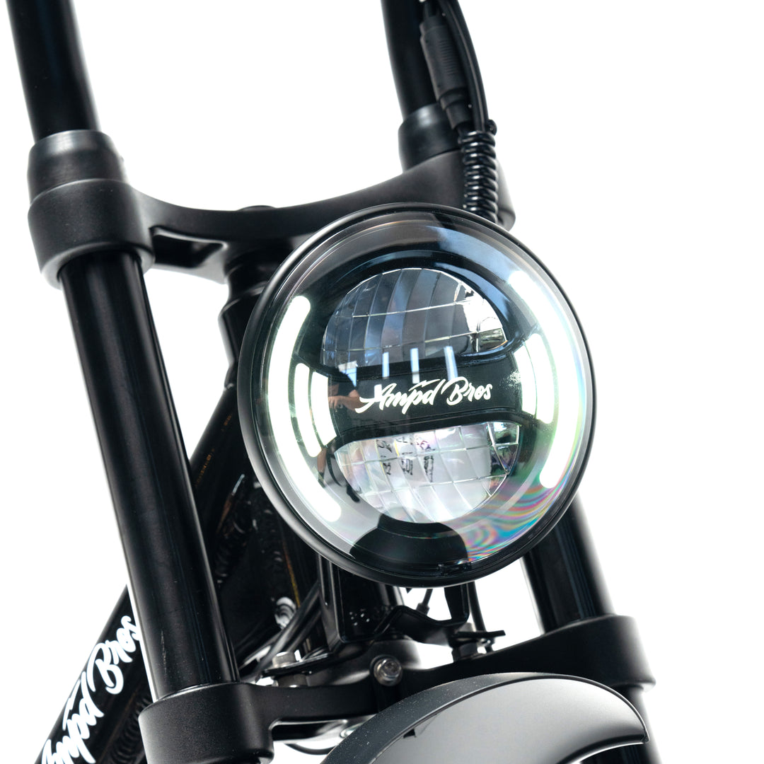 Icon LED Headlight with DRL