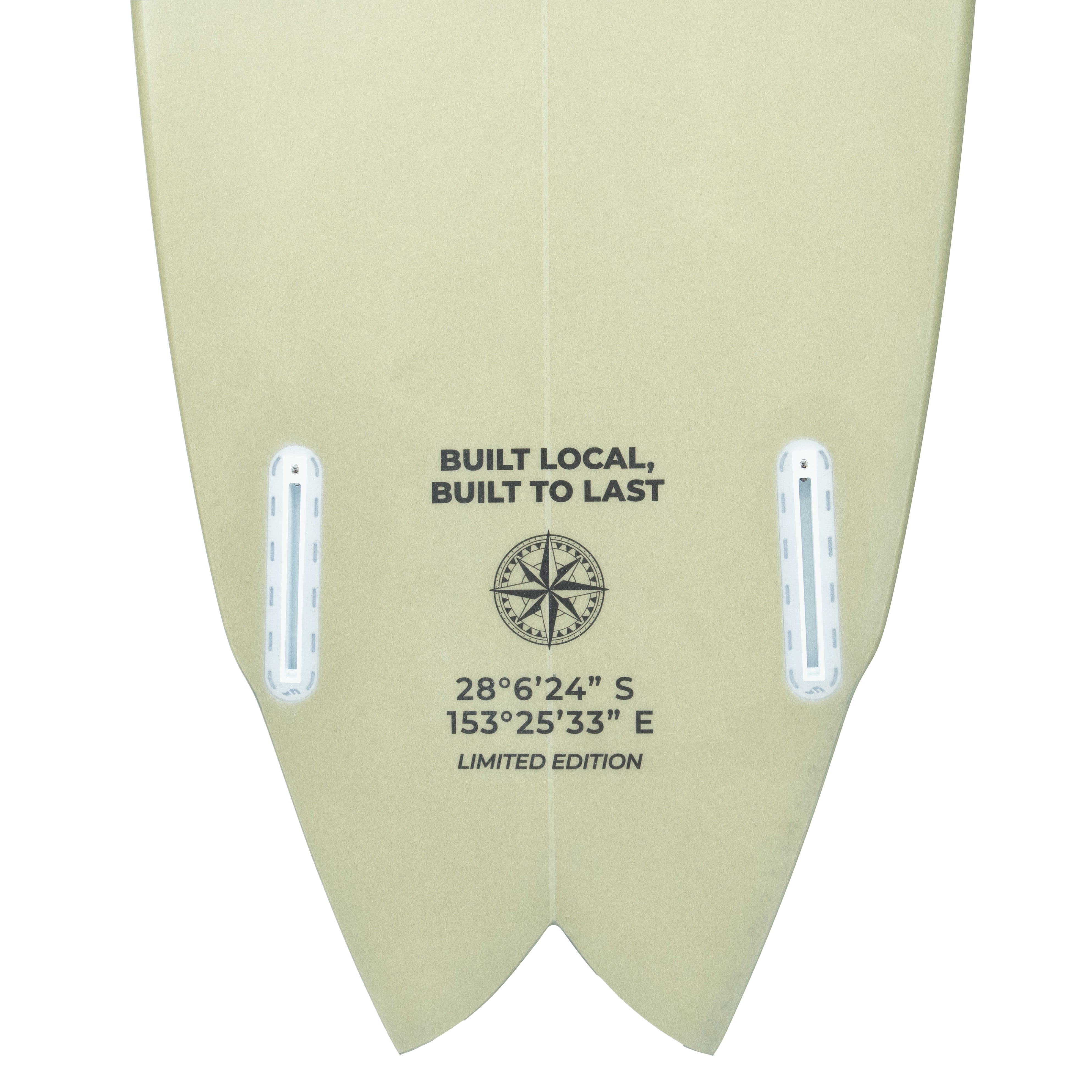 Emery x Ampd Bros Limited Edition 5'10 Retro Bay Bolt Twin