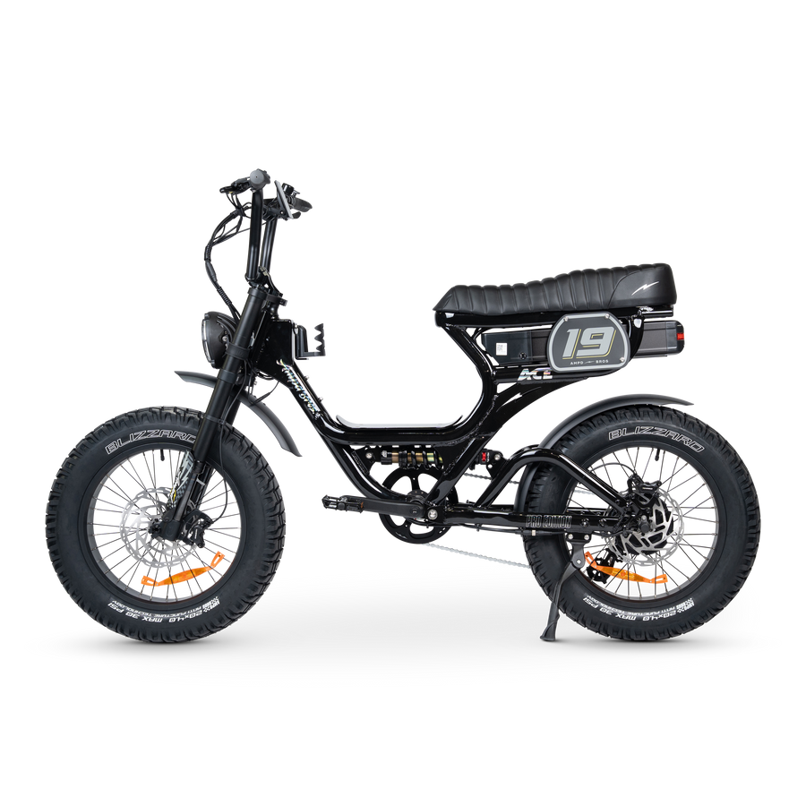 ACE PRO Dual Suspension App Tracking Fat Tyre Boy Electric Bike – Ampd ...