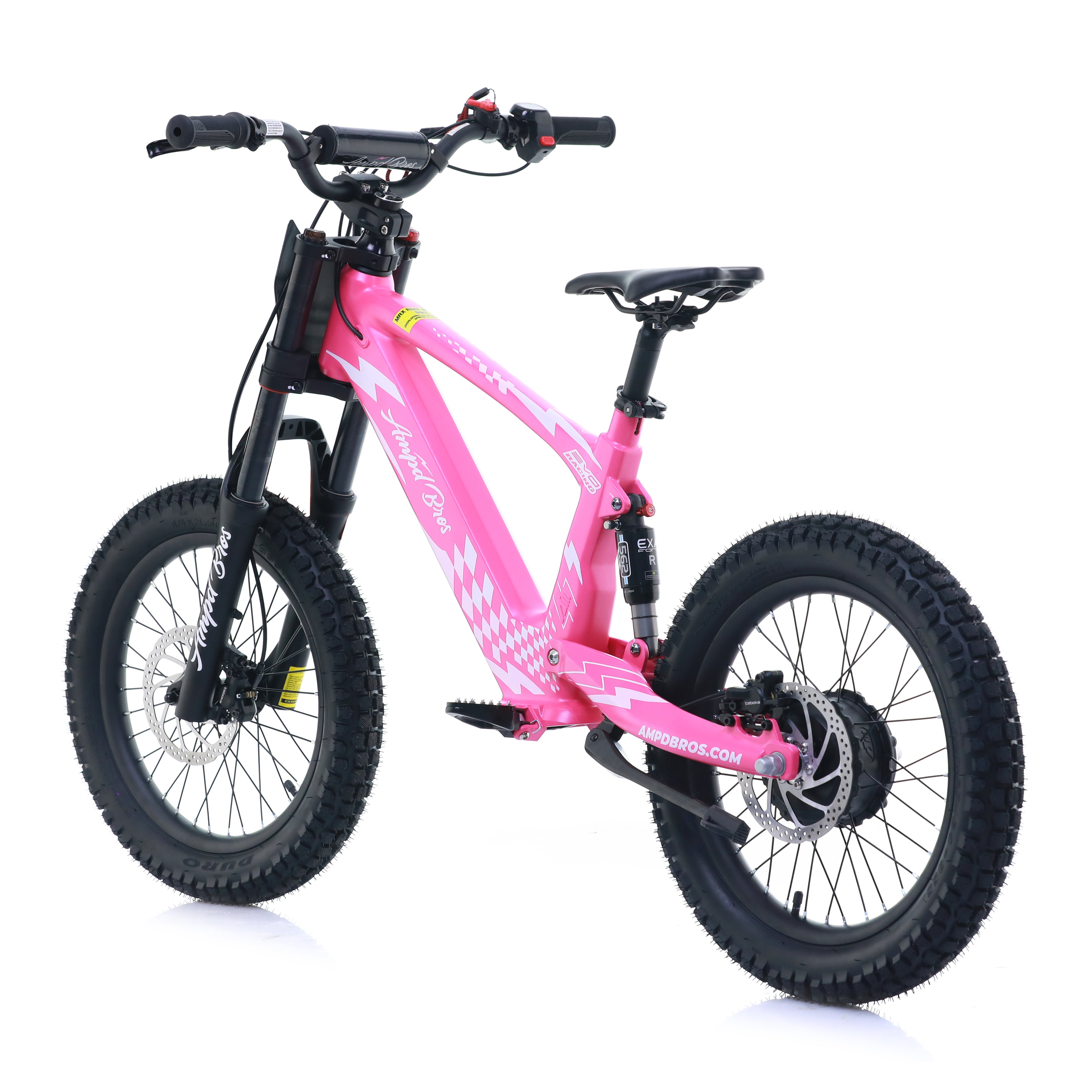 EVO Racing 18 Kids Electric Balance Bike Ampd Bros Electric Bikes