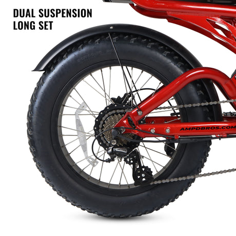 ACE Aluminium Mud Guard Fender Set