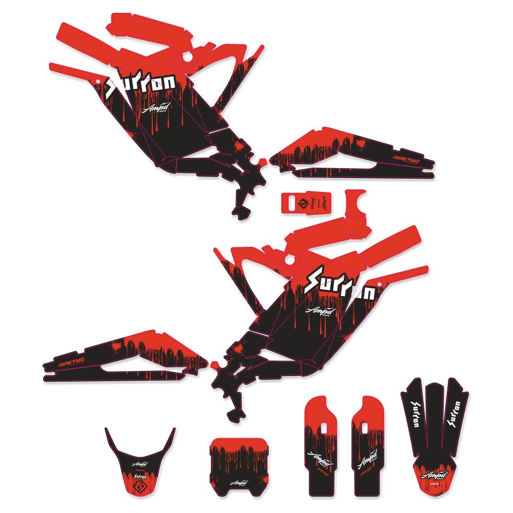 Light Bee Drip Graphics Kit