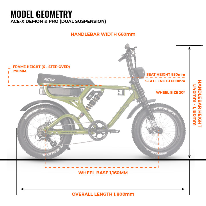 ACE-X Demon Dual Motor Electric Bike