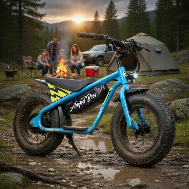 Lil Rippa 16” Family Fat Tyre Electric Bike for Kids & Adults – Ampd ...