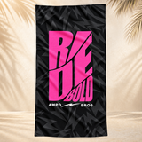 Ride Bold Waffle Beach Towel