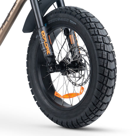 20x4.0" Front Fat Bike Wheel Assembly