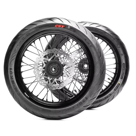 Ultra Bee 17" Super Motard Street Wheel Kit
