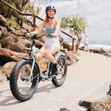 CHUBBIE Electric Beach Cruiser Bike