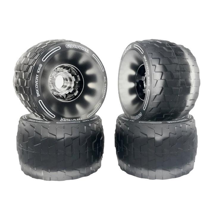 105mm Cloud Skateboard Wheels Black