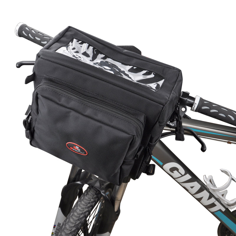 ネイバーフッド BICYCLE HANDLEBAR BAG F ブラック ネイバーフッド - 自転車 ハンドルバーバッグ | HBX